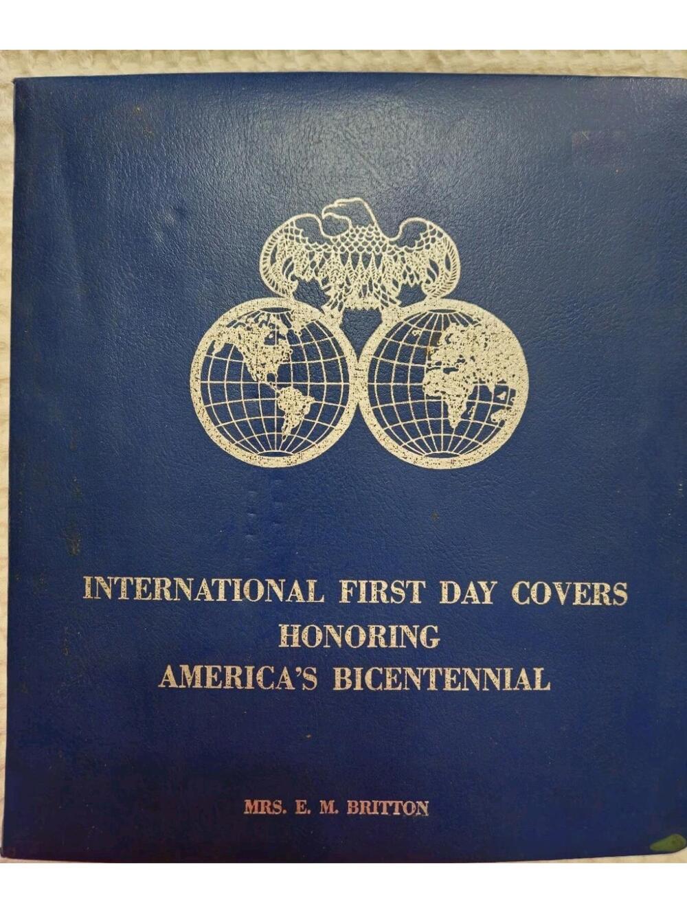 International First Day Covers America's Bicentennial 102 Stamps & Binder + 1982